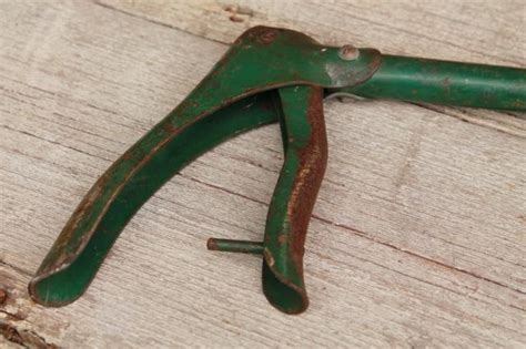 Vintage Long Handled Doo Klip Grass Shears Clippers Grass Mid Century Lawn And Garden Tool