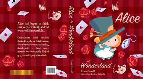 Book Cover - Alice in Wonderland on Behance