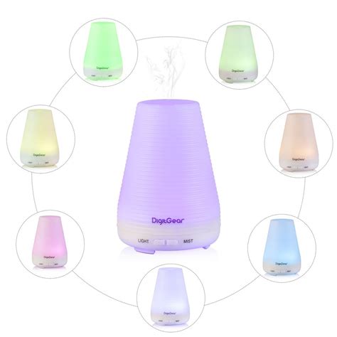 Essential Oil Diffuser 100ml Aroma Humidifier With 7 Color Led Lights Aromatherapy Diffuser