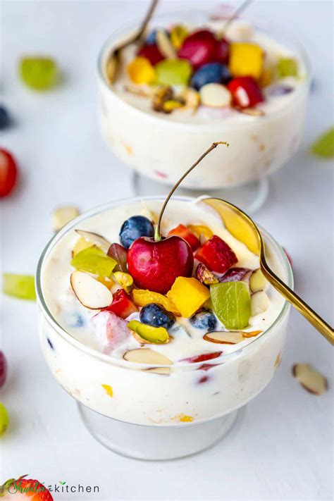 Fruit Salad With Condensed Milk Shweta In The Kitchen