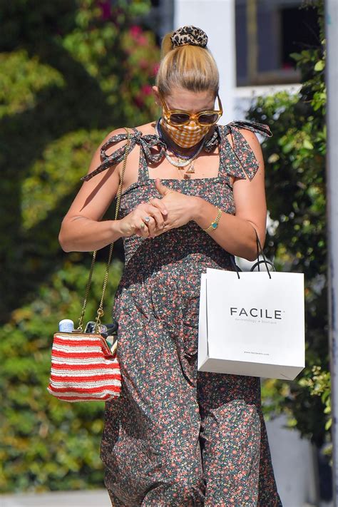 Busy Philipps in Floral Dress - Running Errands in West Hollywood 05/27 ...