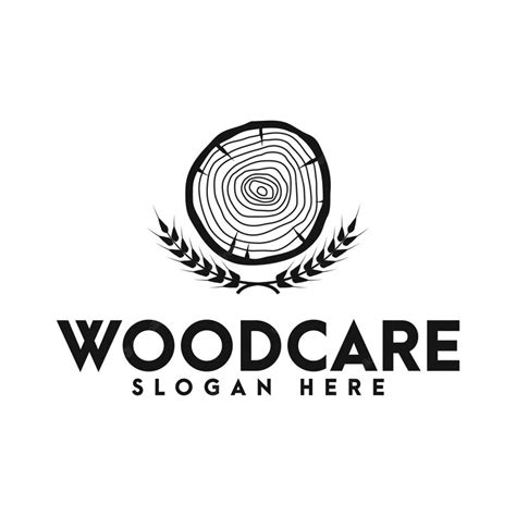 Premium Vector | Wood logo vector