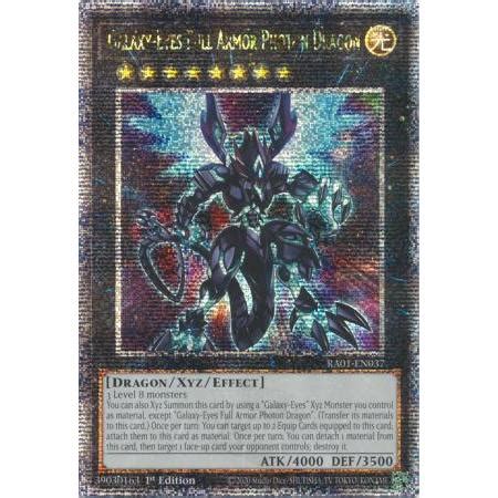 Thẻ bài Yugioh TCG Galaxy Eyes Full Armor Photon Dragon RA01