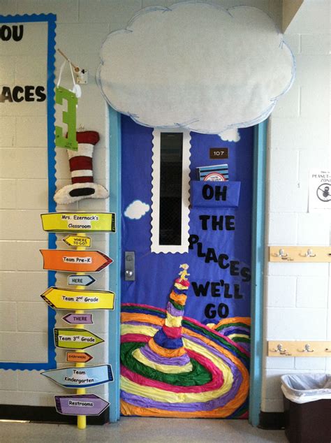 Dr Seuss Oh The Places Youll Go Door Door Decorations Classroom