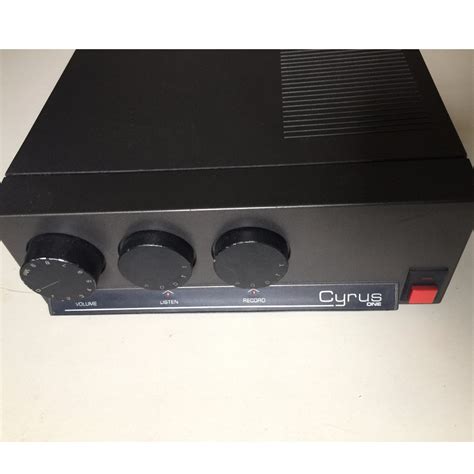 The Classic Mission Cyrus One Integrated Amplifier Audio Other Audio