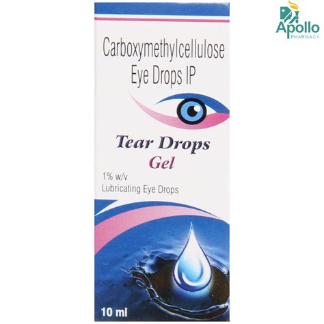 Tear Drops Gel Eye Drop 10 Ml Price Uses Side Effects Composition