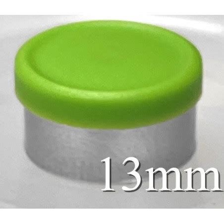 Willow Green Mm West Matte Flip Cap Vial Seals Pack Of