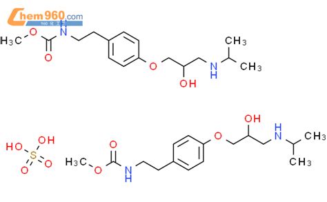 59954 01 7 Methyl 2 4 2 Hydroxy 3 Propan 2 Ylamino Propoxy Phenyl