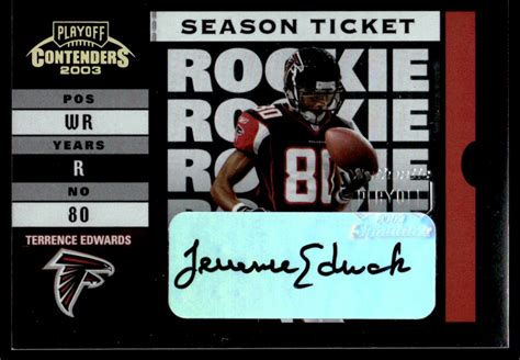 1 Playoff Contenders Rookie Season Ticket Autographs Trading Cards For Sale