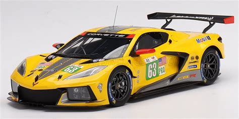 Schaalmodel Chevrolet Corvette C8 R 5 5l V8 Team Corvette Racing N 63