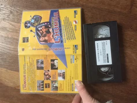 CASSETTE VIDEO VHS HUMOUR Nuit De L Humour Solidarite Sida De Caunes