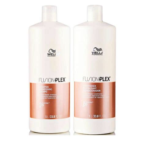 Wella Fusionplex Intense Repair Shampoo Conditioner Liter Duo Set