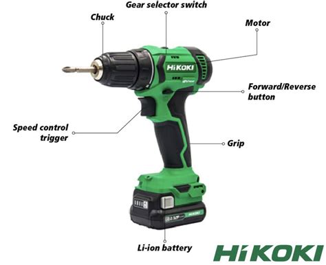 Hikoki DS12DA 12V Peak Cordless Driver Drill C W 2 5AH BSL1225M Battery