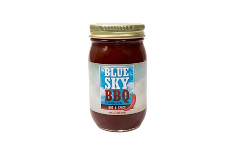 Blue Sky Bbq Hot And Spicy Bbq Sauce