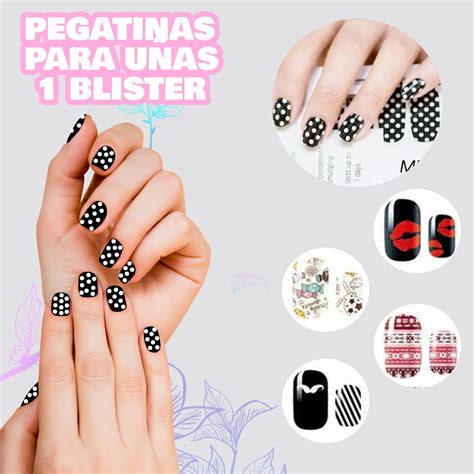 Pegatinas Para U As Manos Adhesivo Dise Os Stickers Pz Veraly