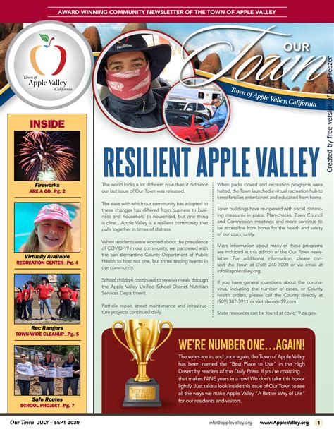 News Center | Apple Valley, CA