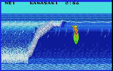 Animation How Can I Render A Wave Effect Like The One Used In California Games Surfing Mini