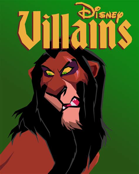 Disney Vector Villains: Scar by tjjwelch on deviantART