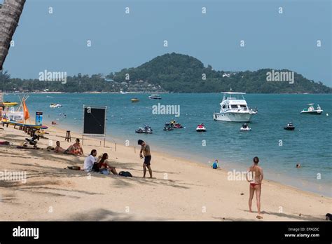 Thailand, Koh Samui, Bophut beach Stock Photo - Alamy