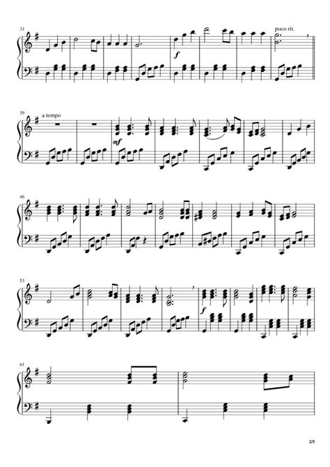 Traditional Waltzing Matilda Piano Sheet Music ESheetMusics