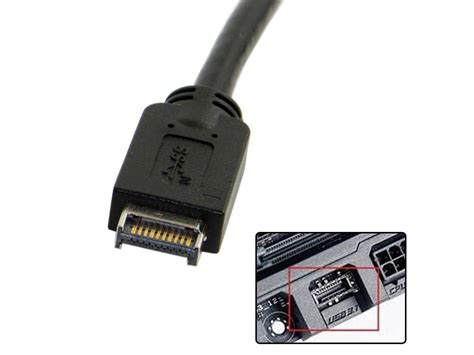 Usb 3 1 Front Panel Header To Usb 3 0 20pin Header Extension Cable For Asus Motherboard 8inch