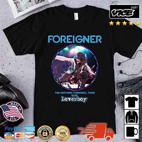 Original Foreigner The Historic Farewell Tour With Loverboy T