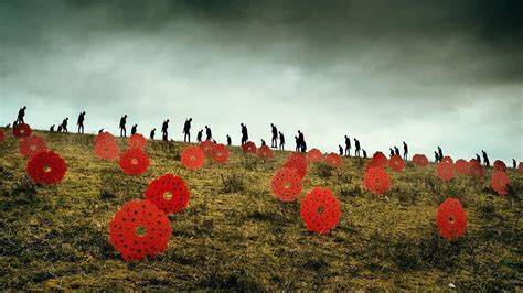 Marking Remembrance Day With 200 Silhouetted Soldiers – B4