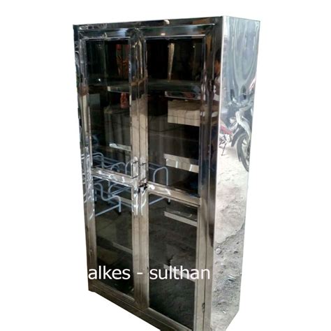 Lemari Instrumen Pintu Stainless Instrument Cabinet Sulthanmedical