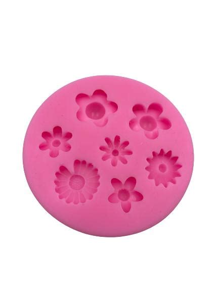 Silicone Mould Small Various Flowers Lamay