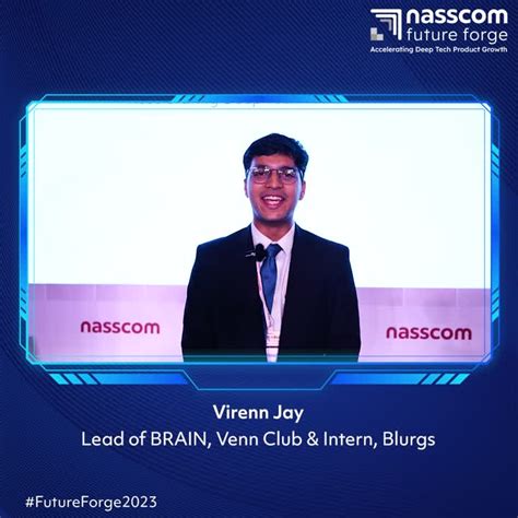 Nasscom Startups On Linkedin Nasscomfutureforge Nasscom Futureforge2023 Worldclassfromindia…