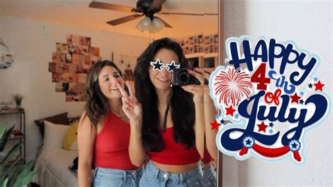 Grwm 4th Of July Celebration Emma And Ellie Youtube