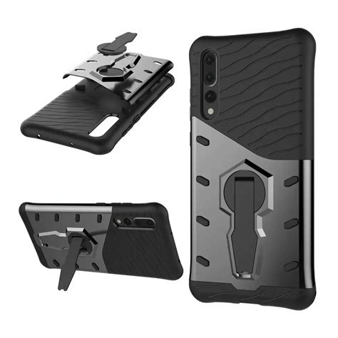 Case For Huawei P20 Cover Shockproof Tpu Pc Phone Stand Case For Huawei P20 Pro P20 Plus Case