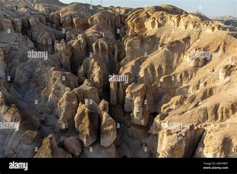 Aerial Of The Al Qarah Mountain Unesco Site Al Ahsa Oasis Hofuf