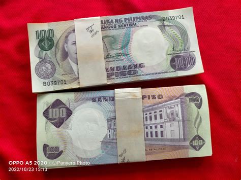 100 Pesos Pilipino Series Uncirculated Hobbies And Toys Memorabilia And Collectibles Vintage