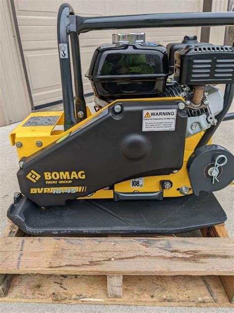 Bomag Bvp Plate Compactor Patriot Contractors Equipment Sales