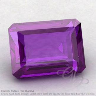 African Amethyst Octagon Shape Calibrated Gemstones