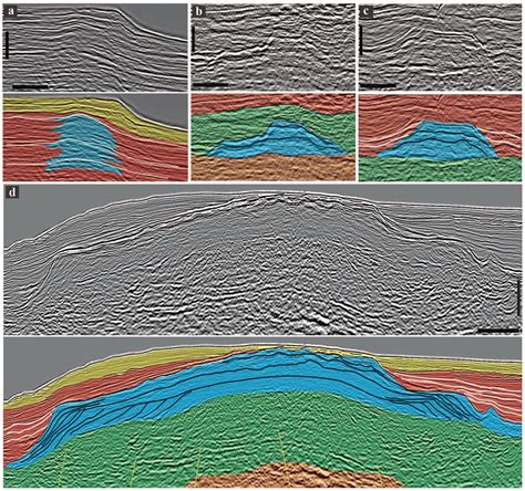 Carbonate Structures Observed In Seismic Sections Interpreted And