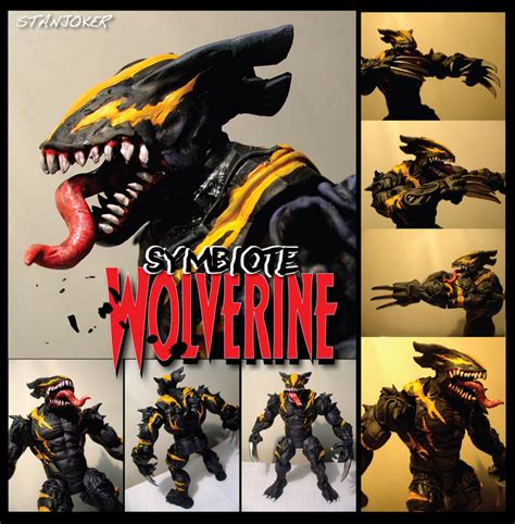 CUSTOM 'SYMBIOTE WOLVERINE' by STANJOKER on DeviantArt