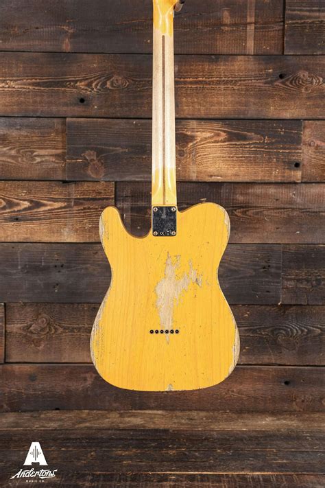 Fender Custom Shop 52 Tele In Butterscotch Blonde Heavy Relic With