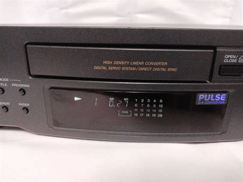 Sony CDP M33 CD Compact Disc Player Deck HiFi Separate Black