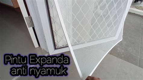 Pintu Aluminium Expanda Kawat Nyamuk Magnet YouTube