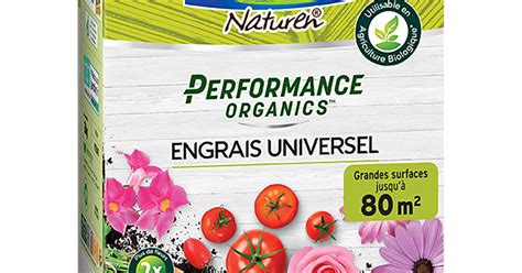 Fertiligène Performance Organics Engrais Universel 2 Kg La Pause Jardin