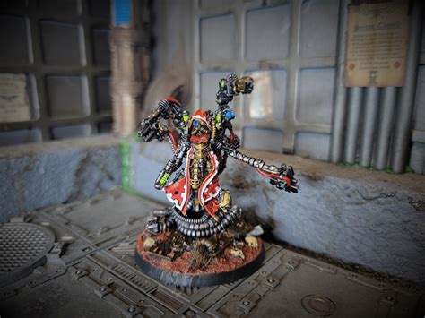 Finished An Admech Tech Priest Domina Rwarhammer40k