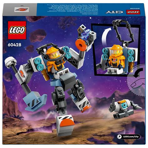 Lego City Space Construction Mech Set 60428 Ages 6