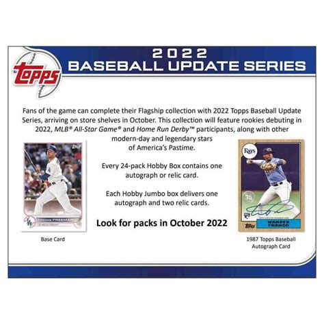 2022 Topps Update Series Baseball Hobby Box Price Release Date Checklist