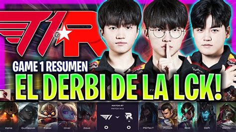 Faker Saca Su Corki En El Derbi De La Lck Partidazo T1 Vs Kt Game