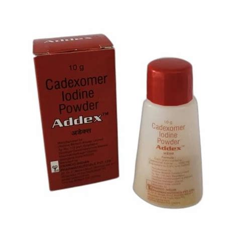 Cadexomer Iodine Powder, 500 gm bottle at ₹ 238/kg in Vadodara | ID ...