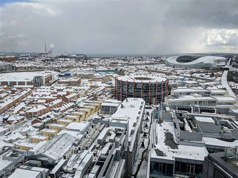 Google Dublin Gets Snow