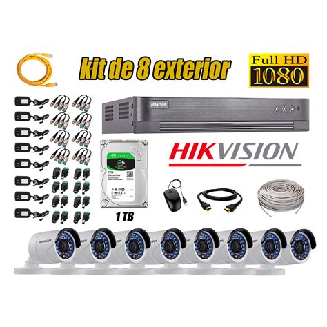 Ripley KIT 8 CÁMARA SEGURIDAD HIKVISION RI F014 08 F 20