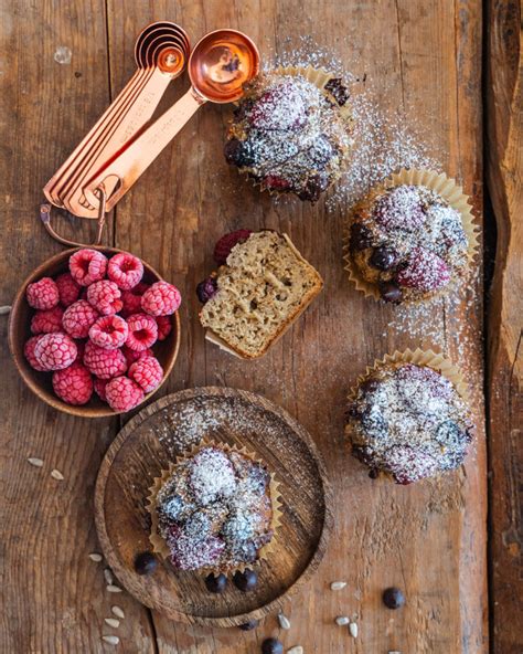 Gesunde Bananenbrot Muffins Vegan Und Proteinreich Mrs Flury